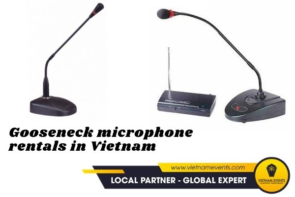 gooseneck microphone rental