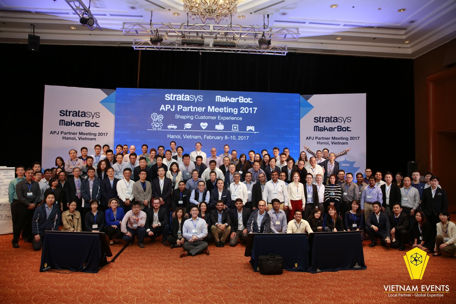 APJ Partner Meeting 2017 by Stratasys and Maker Bot 