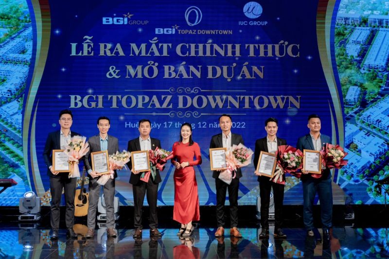 THE LAUNCHING AND SALE OPENING CEREMONY OF BGI TOPAZ DOWNTOWN