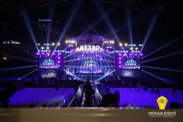 The incredible stage of the K-EXPO Concert 2022 made an great impression on attendees