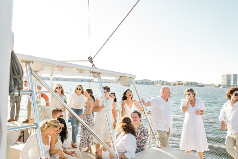 Boat Wedding Welcome Party