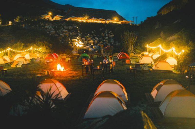 Holding year-end parties like a fun camping trip is also a great idea