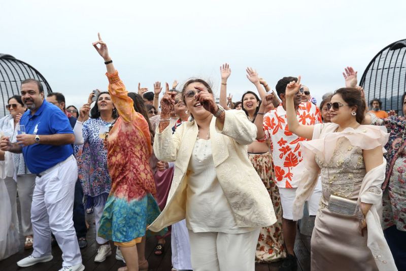 Everyone had fun together on the cruise