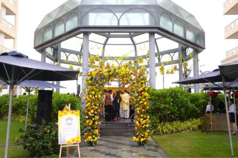 The Haldi Ceremony is one of the traditional rituals in Indian weddings