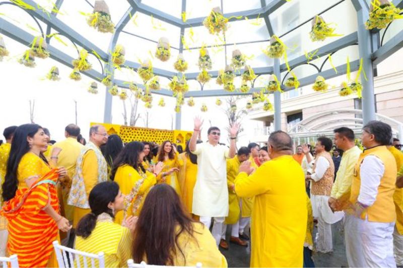 Haldi Ceremony is the first activity of the super wedding